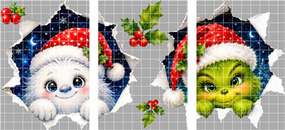 16oz Christmas-S  1653